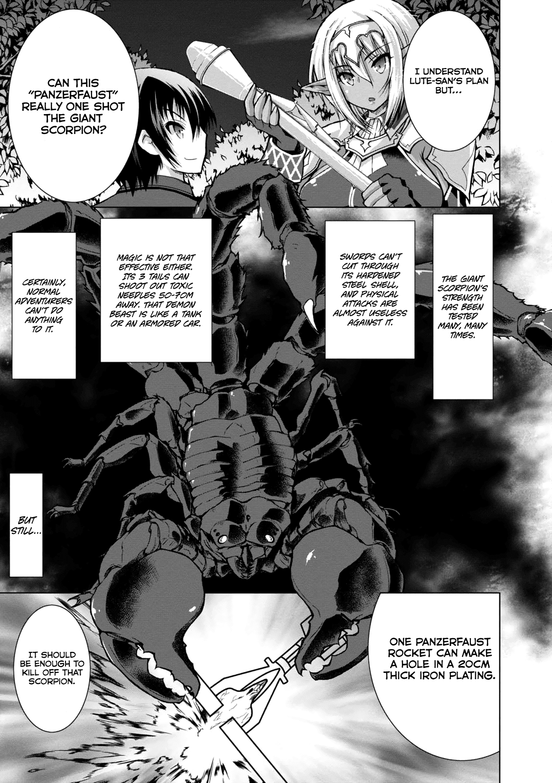 Gunota ga Mahou Sekai ni Tensei Shitara, Gendai Heiki de Guntai Harem o Tsukucchaimashita!? Chapter 31 page 7 - Chapter 31