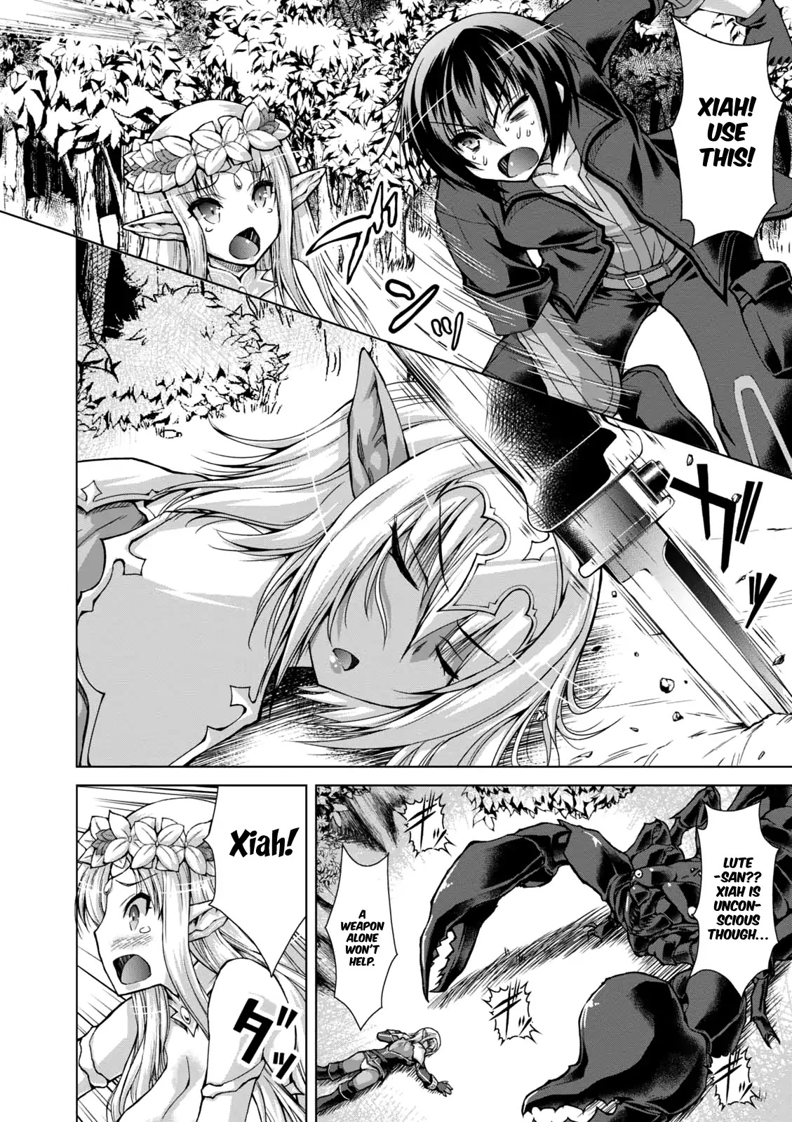 Gunota ga Mahou Sekai ni Tensei Shitara, Gendai Heiki de Guntai Harem o Tsukucchaimashita!? Chapter 32 page 11 - Chapter 32