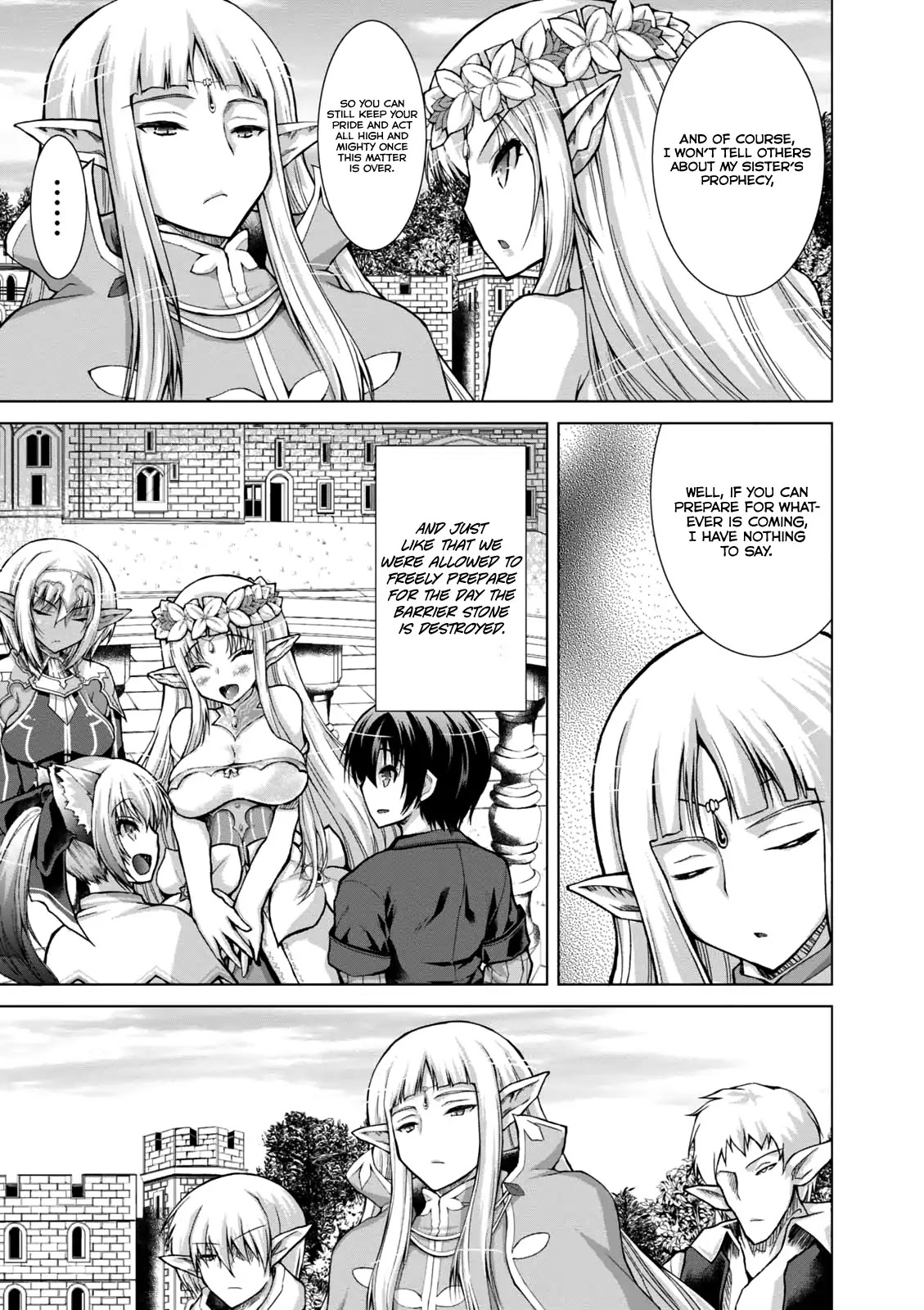 Gunota ga Mahou Sekai ni Tensei Shitara, Gendai Heiki de Guntai Harem o Tsukucchaimashita!? Chapter 32 page 23 - Chapter 32