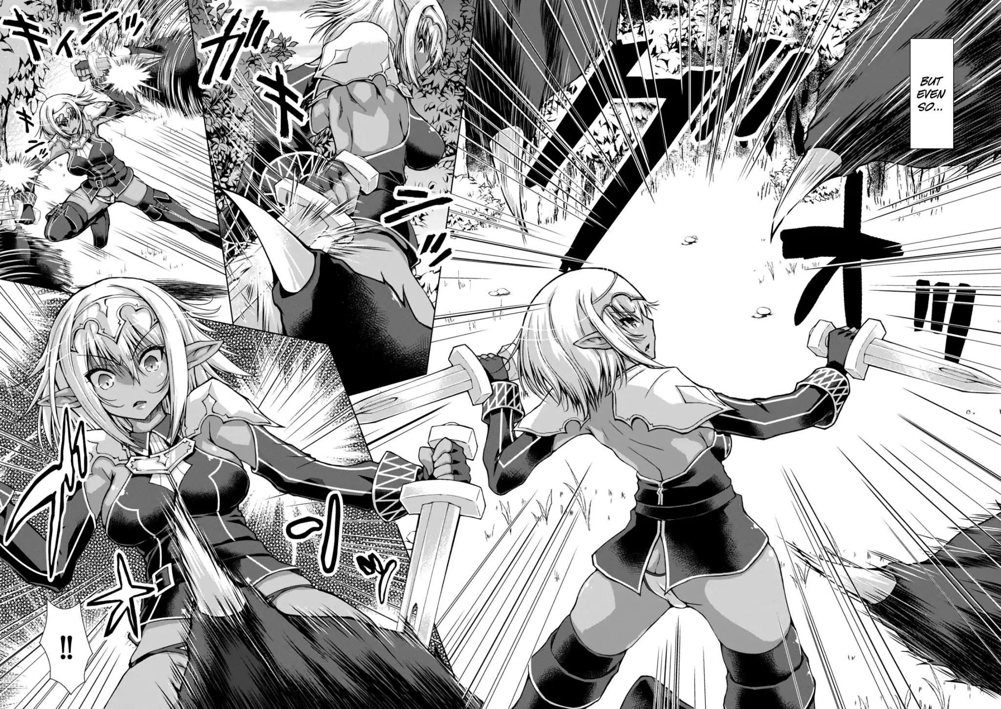 Gunota ga Mahou Sekai ni Tensei Shitara, Gendai Heiki de Guntai Harem o Tsukucchaimashita!? Chapter 32 page 7 - Chapter 32