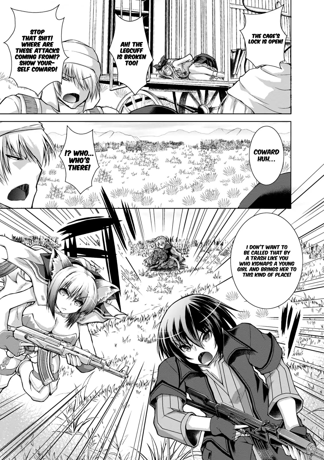 Gunota ga Mahou Sekai ni Tensei Shitara, Gendai Heiki de Guntai Harem o Tsukucchaimashita!? Chapter 33 page 25 - Chapter 33