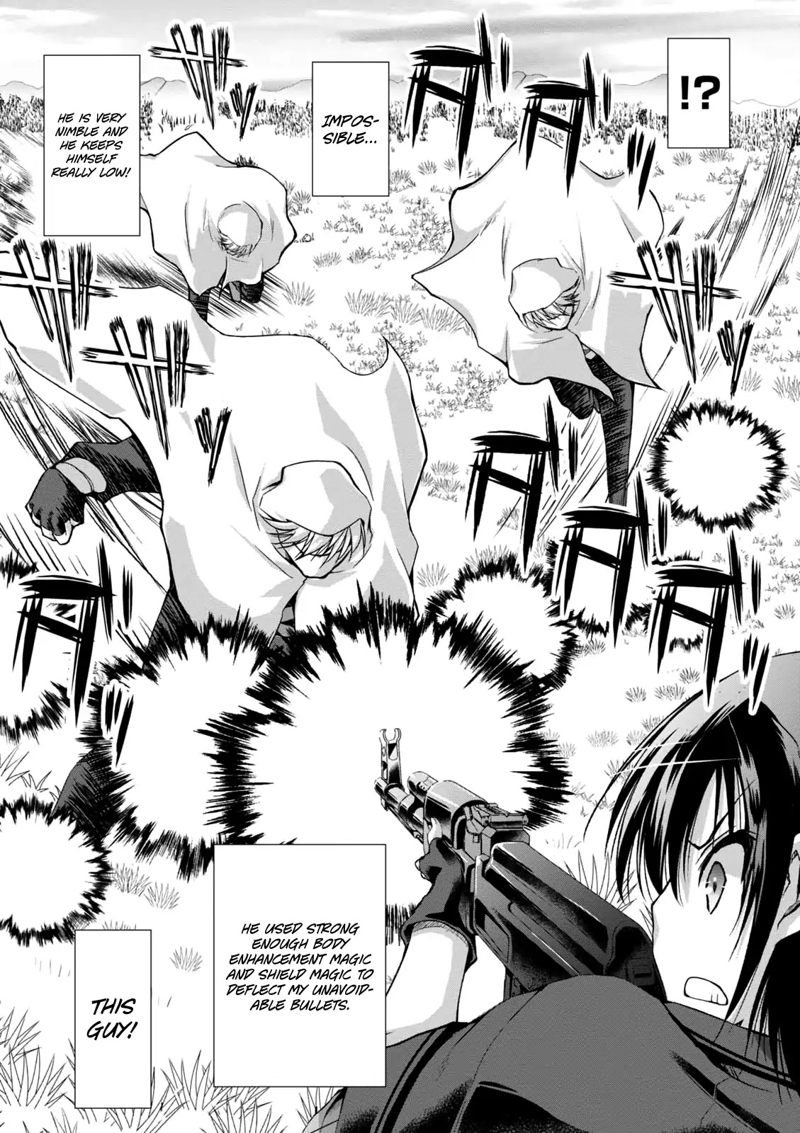 Gunota ga Mahou Sekai ni Tensei Shitara, Gendai Heiki de Guntai Harem o Tsukucchaimashita!? Chapter 33 page 31 - Chapter 33