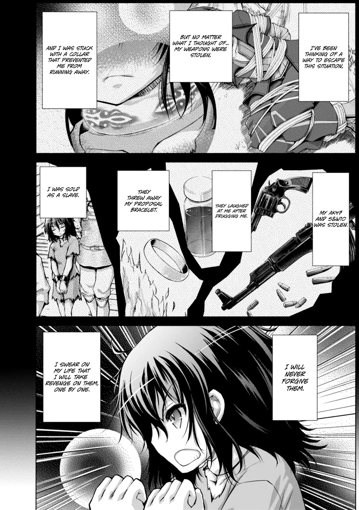 Gunota ga Mahou Sekai ni Tensei Shitara, Gendai Heiki de Guntai Harem o Tsukucchaimashita!? Chapter 34 page 22 - Chapter 34
