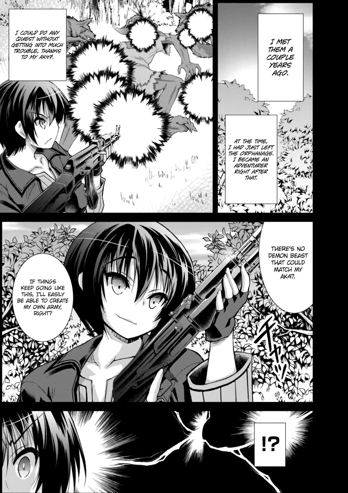 Gunota ga Mahou Sekai ni Tensei Shitara, Gendai Heiki de Guntai Harem o Tsukucchaimashita!? Chapter 34 page 9 - Chapter 34