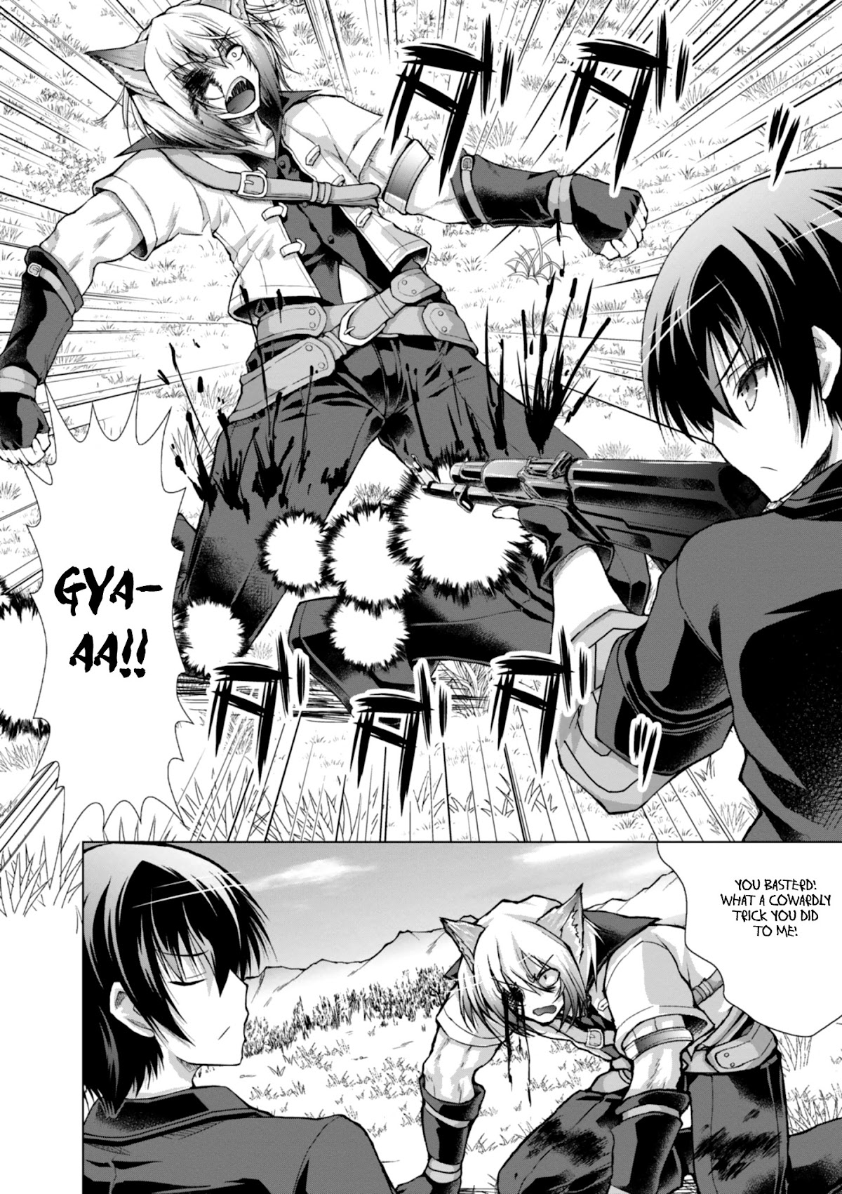 Gunota ga Mahou Sekai ni Tensei Shitara, Gendai Heiki de Guntai Harem o Tsukucchaimashita!? Chapter 35 page 13 - Chapter 35