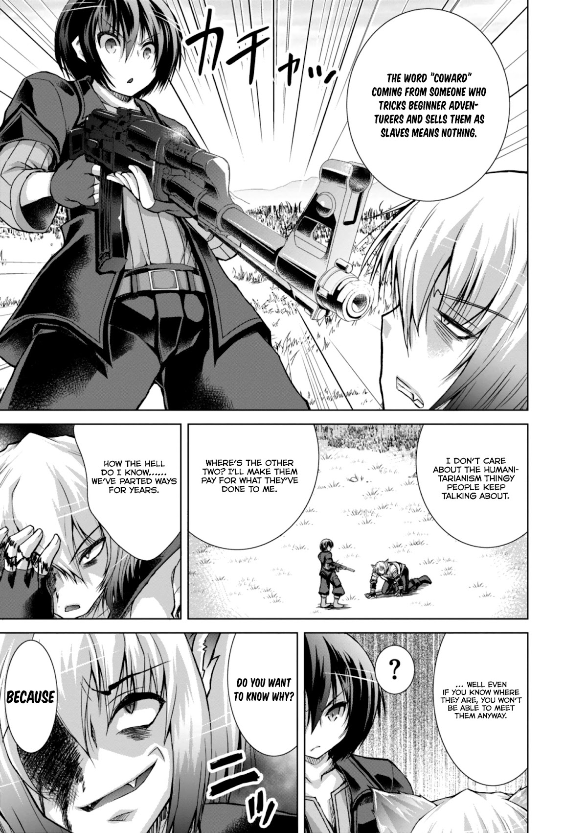 Gunota ga Mahou Sekai ni Tensei Shitara, Gendai Heiki de Guntai Harem o Tsukucchaimashita!? Chapter 35 page 14 - Chapter 35