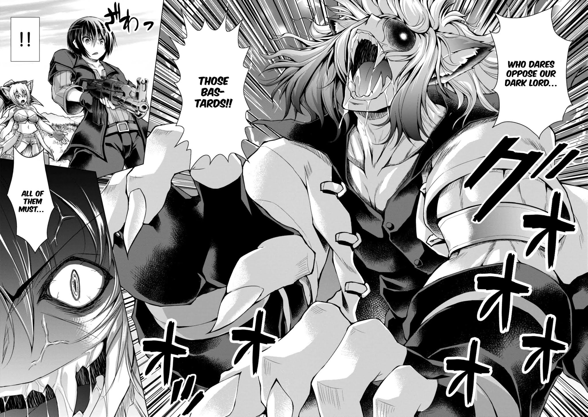 Gunota ga Mahou Sekai ni Tensei Shitara, Gendai Heiki de Guntai Harem o Tsukucchaimashita!? Chapter 35 page 17 - Chapter 35