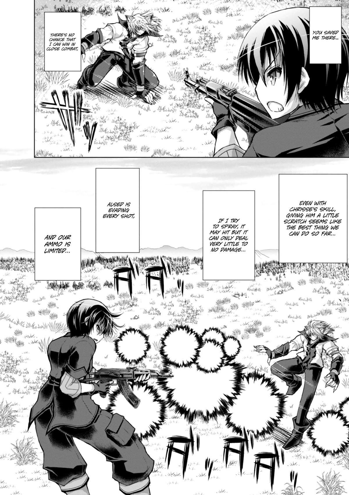 Gunota ga Mahou Sekai ni Tensei Shitara, Gendai Heiki de Guntai Harem o Tsukucchaimashita!? Chapter 35 page 22 - Chapter 35