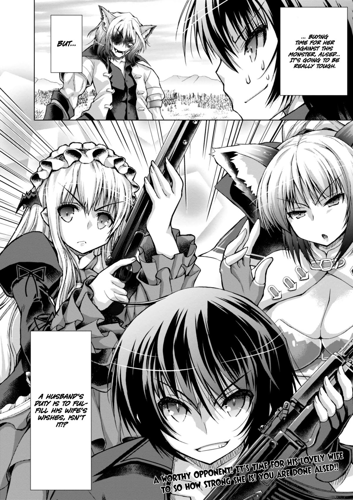 Gunota ga Mahou Sekai ni Tensei Shitara, Gendai Heiki de Guntai Harem o Tsukucchaimashita!? Chapter 35 page 29 - Chapter 35