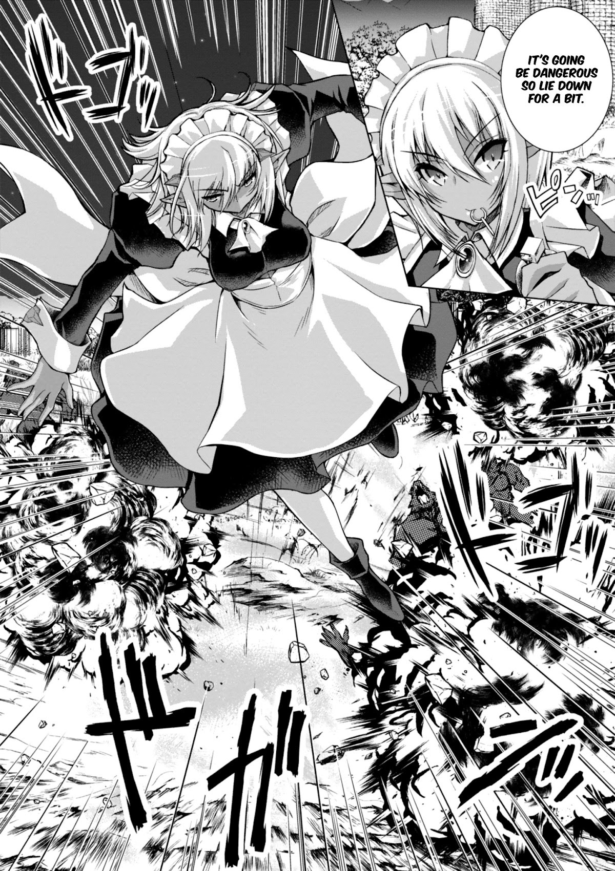 Gunota ga Mahou Sekai ni Tensei Shitara, Gendai Heiki de Guntai Harem o Tsukucchaimashita!? Chapter 37 page 13 - Chapter 37