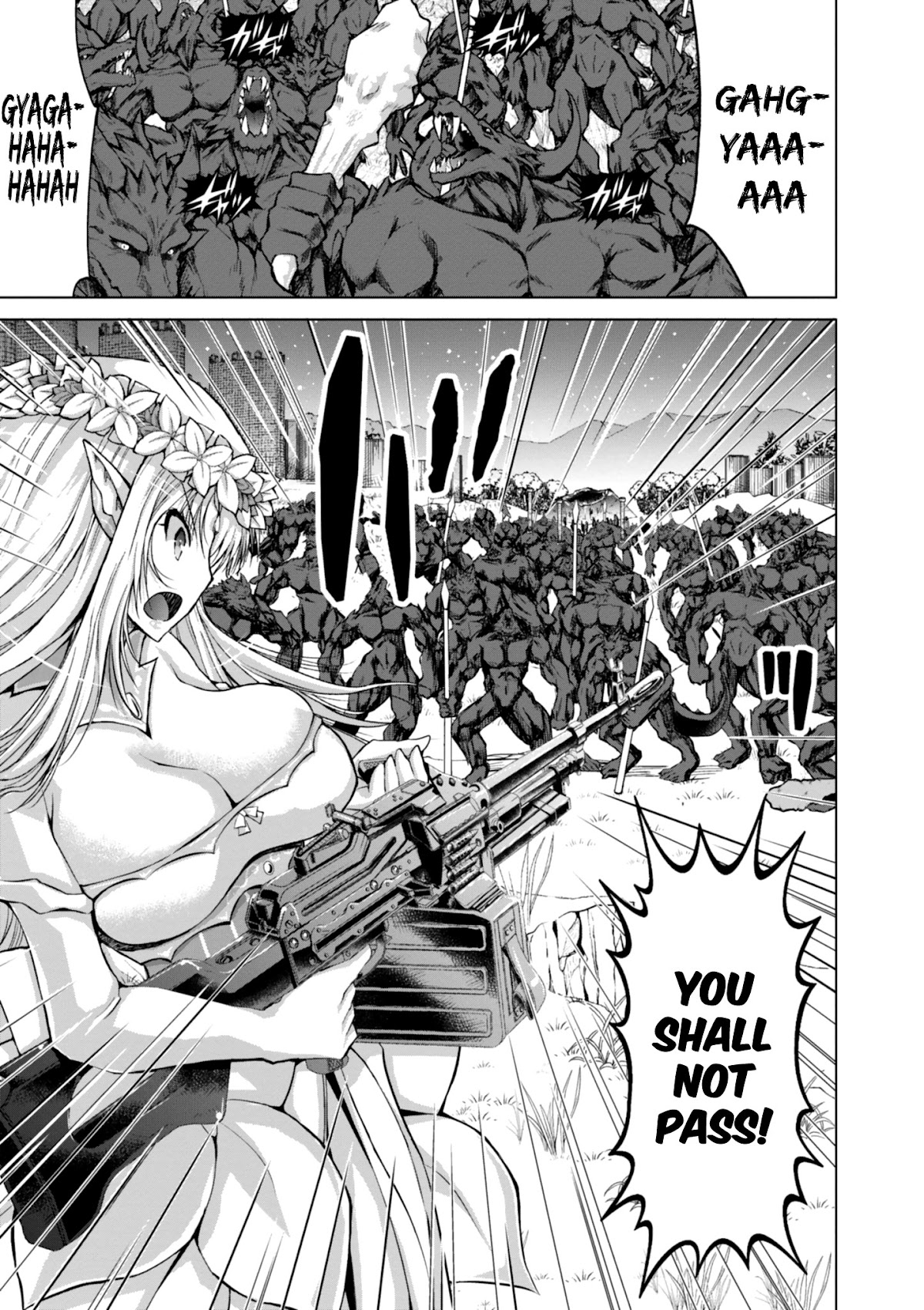 Gunota ga Mahou Sekai ni Tensei Shitara, Gendai Heiki de Guntai Harem o Tsukucchaimashita!? Chapter 37 page 20 - Chapter 37