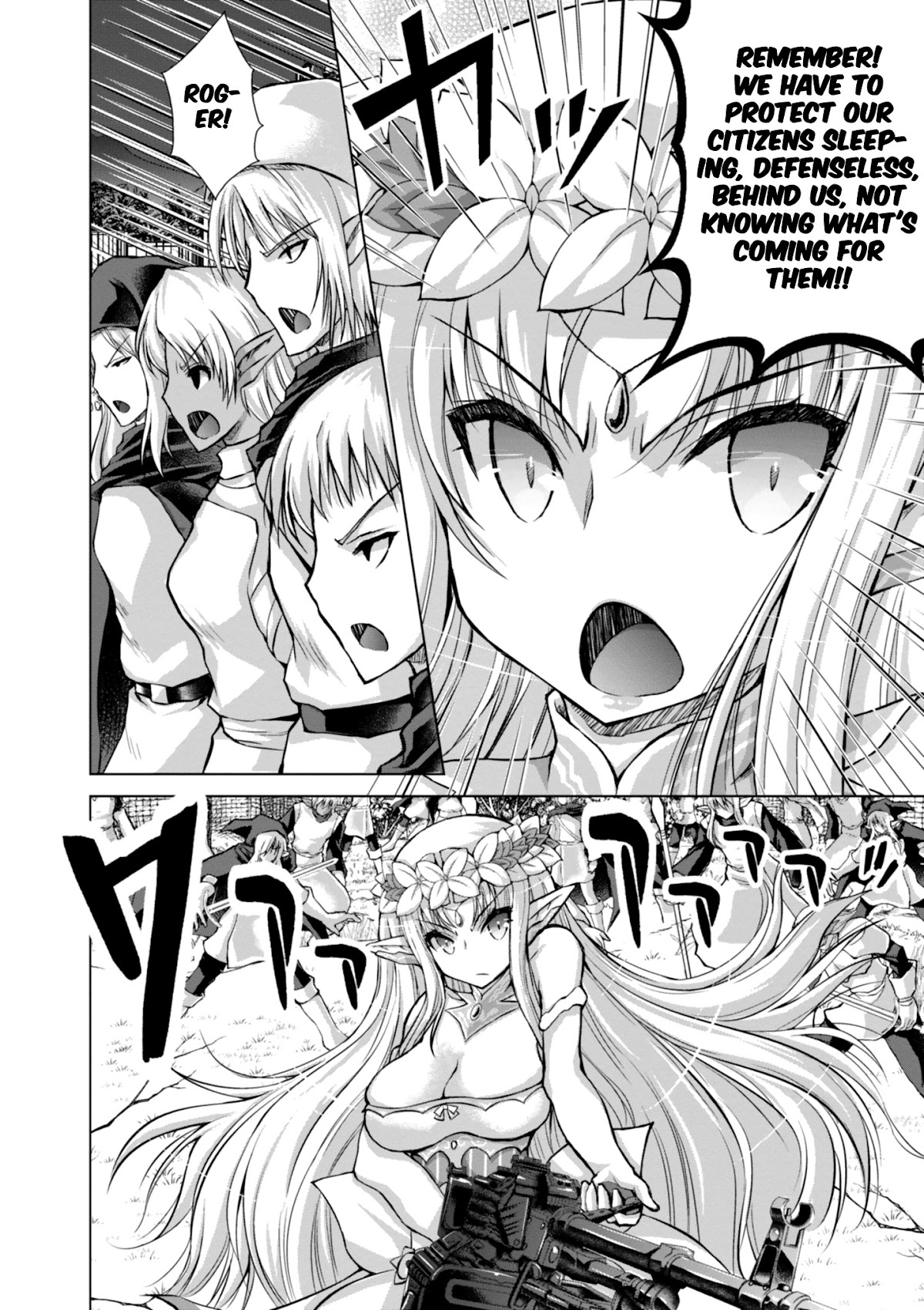 Gunota ga Mahou Sekai ni Tensei Shitara, Gendai Heiki de Guntai Harem o Tsukucchaimashita!? Chapter 37 page 26 - Chapter 37