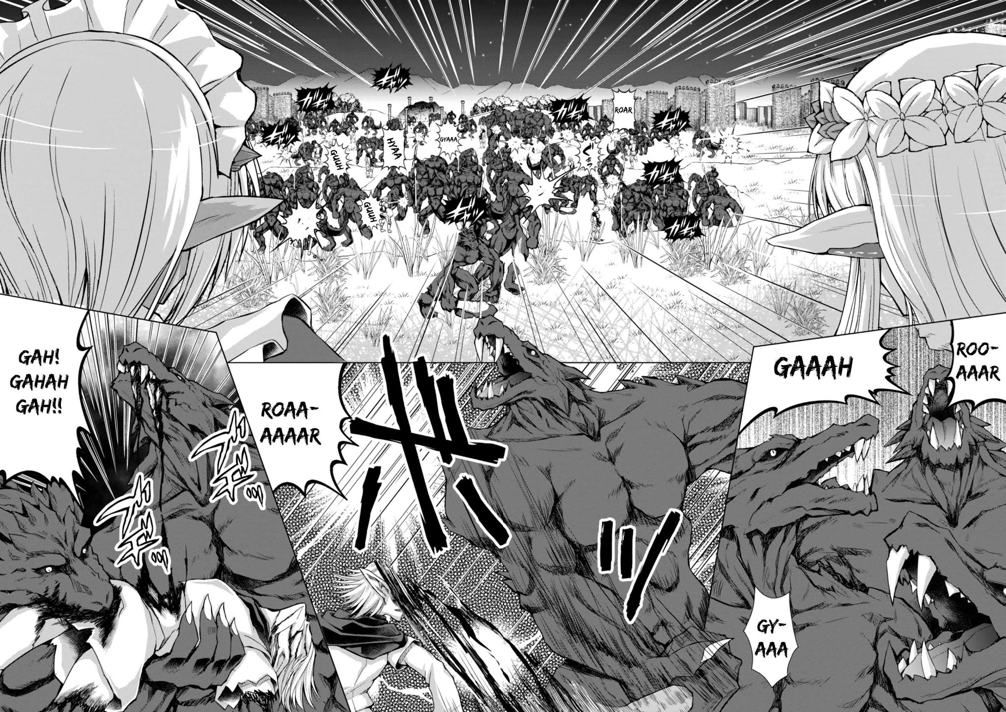 Gunota ga Mahou Sekai ni Tensei Shitara, Gendai Heiki de Guntai Harem o Tsukucchaimashita!? Chapter 37 page 4 - Chapter 37