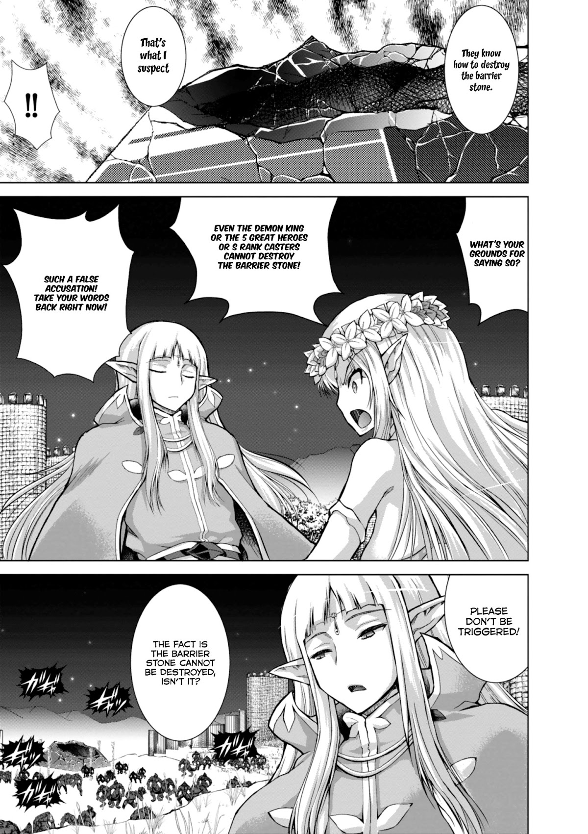 Gunota ga Mahou Sekai ni Tensei Shitara, Gendai Heiki de Guntai Harem o Tsukucchaimashita!? Chapter 38 page 17 - Chapter 38