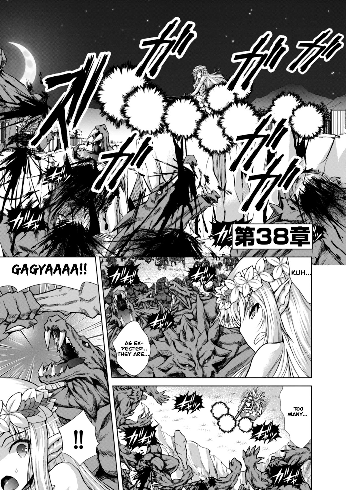Gunota ga Mahou Sekai ni Tensei Shitara, Gendai Heiki de Guntai Harem o Tsukucchaimashita!? Chapter 38 page 3 - Chapter 38