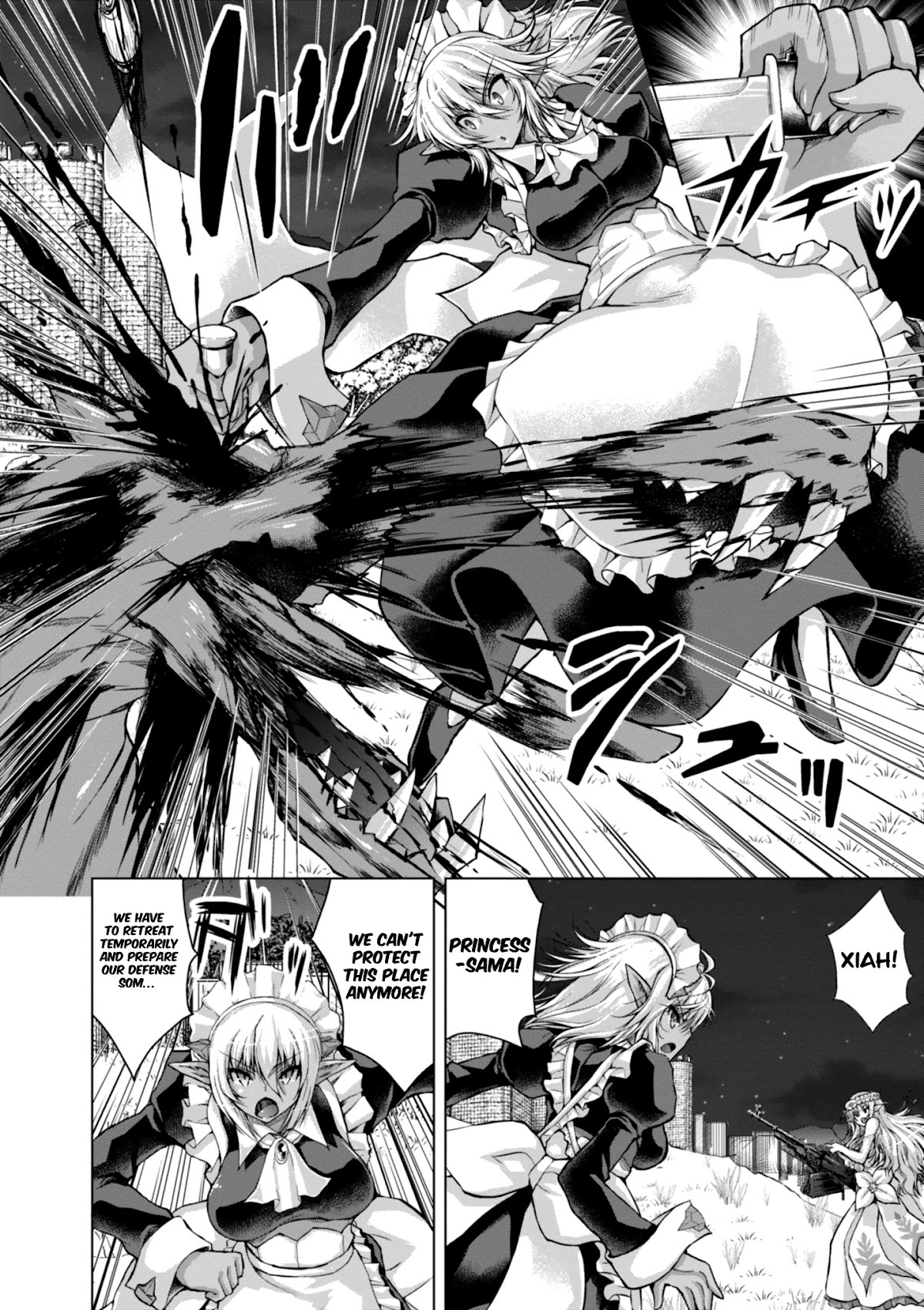 Gunota ga Mahou Sekai ni Tensei Shitara, Gendai Heiki de Guntai Harem o Tsukucchaimashita!? Chapter 38 page 6 - Chapter 38