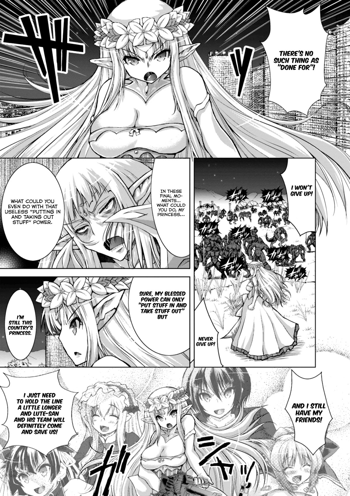 Gunota ga Mahou Sekai ni Tensei Shitara, Gendai Heiki de Guntai Harem o Tsukucchaimashita!? Chapter 39 page 21 - Chapter 39