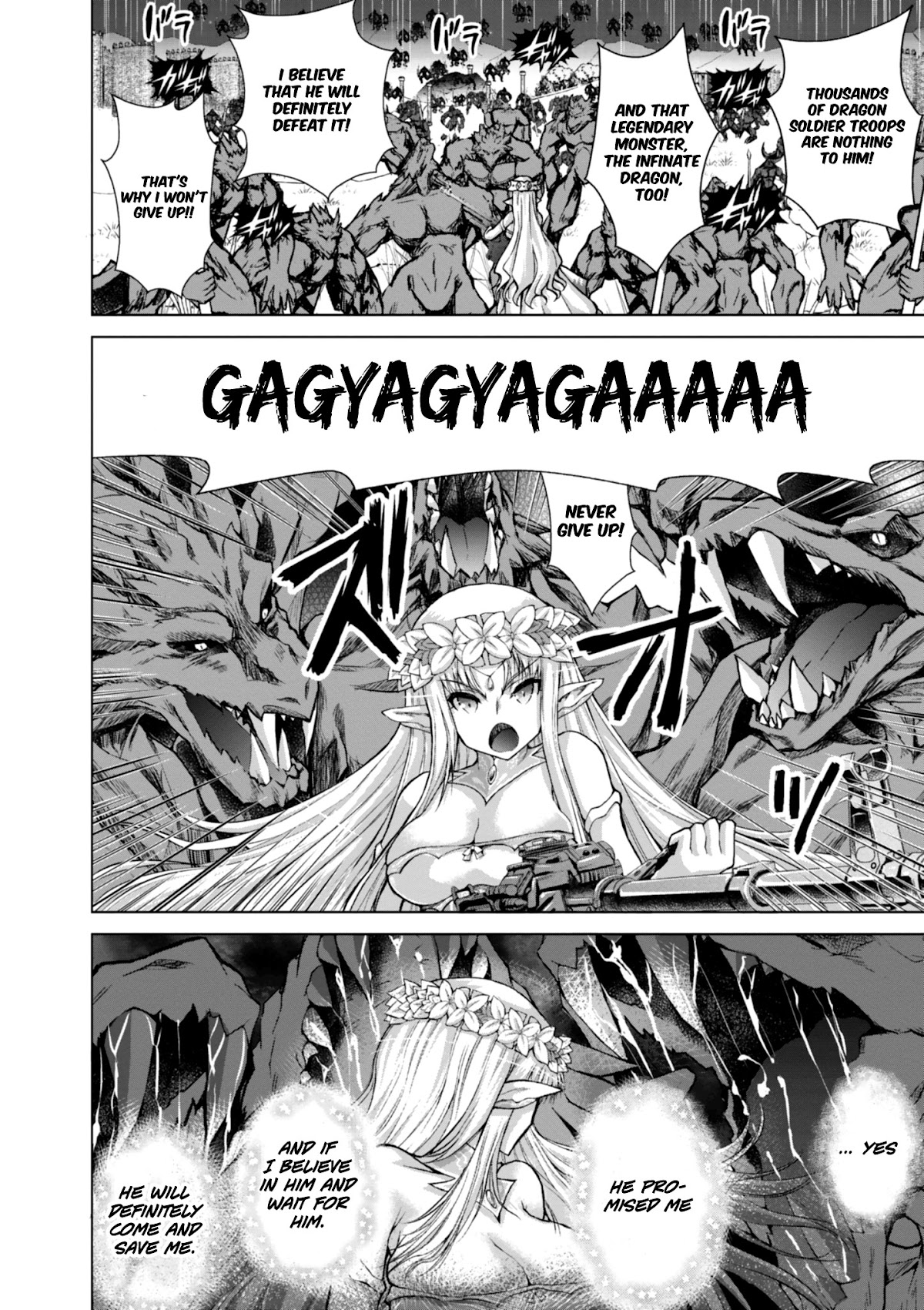 Gunota ga Mahou Sekai ni Tensei Shitara, Gendai Heiki de Guntai Harem o Tsukucchaimashita!? Chapter 39 page 22 - Chapter 39