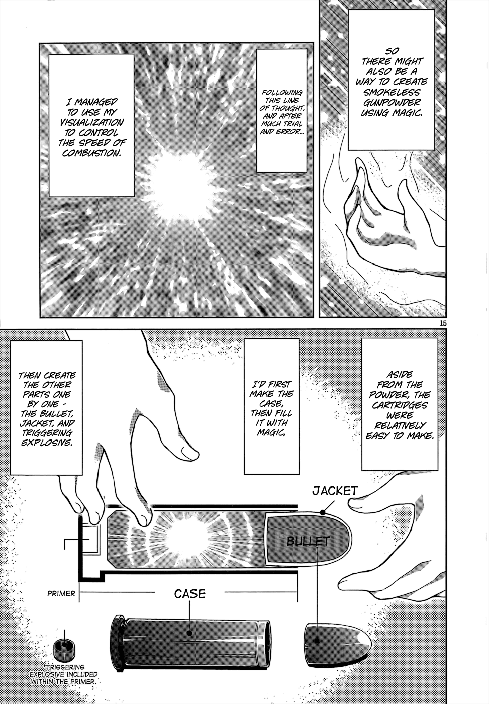 Gunota ga Mahou Sekai ni Tensei Shitara, Gendai Heiki de Guntai Harem o Tsukucchaimashita!? Chapter 4 page 19 - Chapter 4