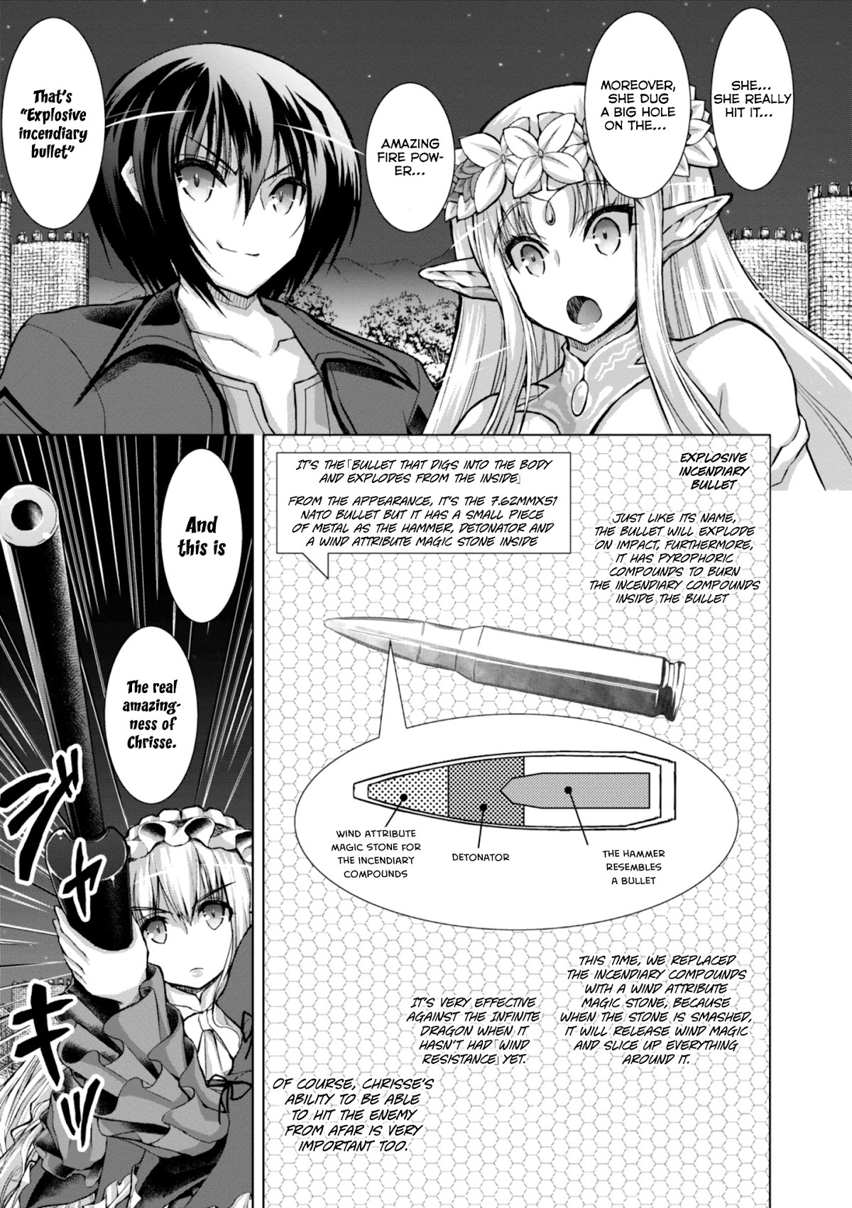 Gunota ga Mahou Sekai ni Tensei Shitara, Gendai Heiki de Guntai Harem o Tsukucchaimashita!? Chapter 41 page 10 - Chapter 41