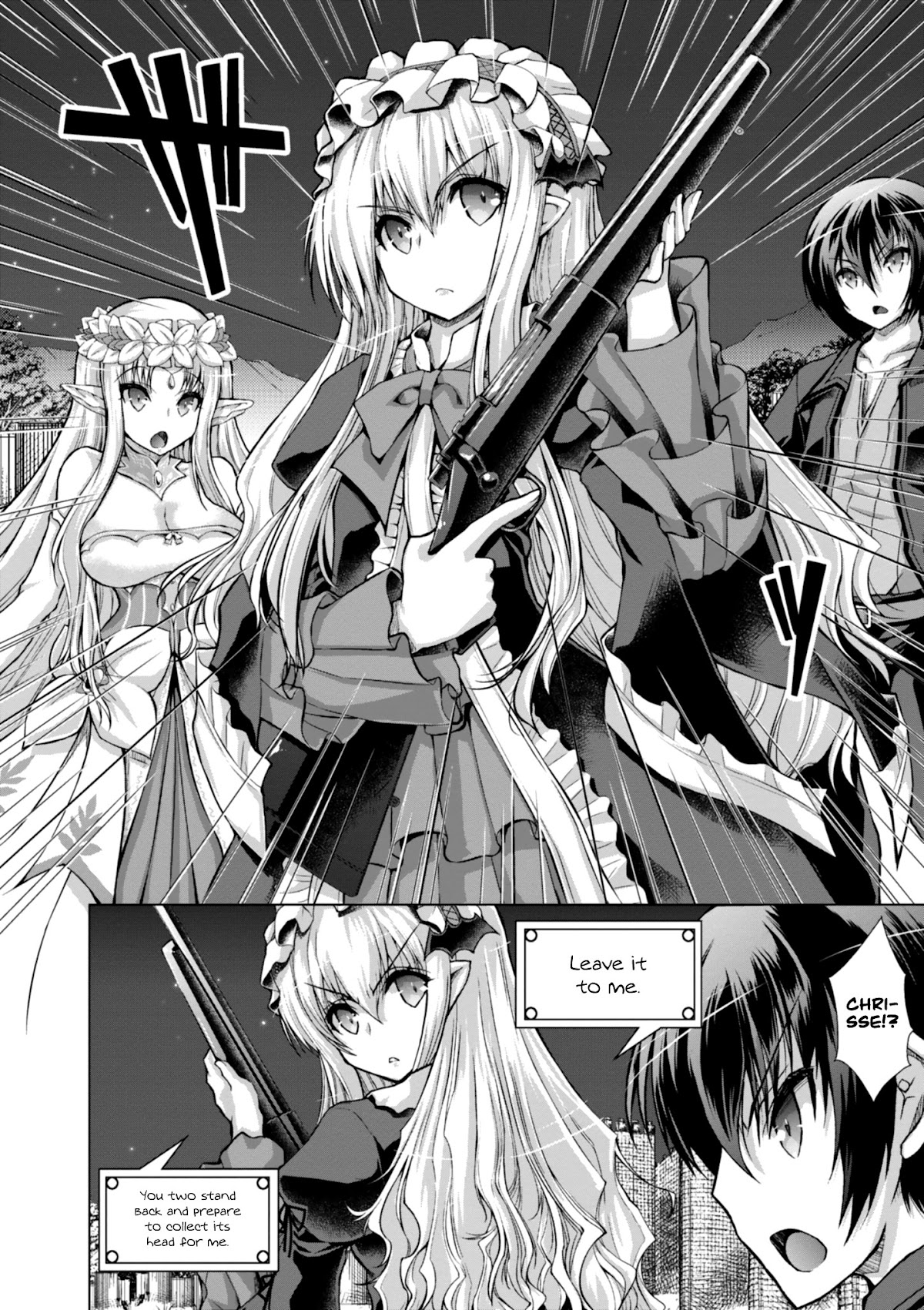 Gunota ga Mahou Sekai ni Tensei Shitara, Gendai Heiki de Guntai Harem o Tsukucchaimashita!? Chapter 41 page 7 - Chapter 41