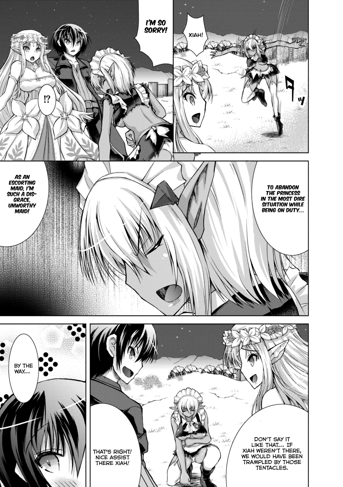 Gunota ga Mahou Sekai ni Tensei Shitara, Gendai Heiki de Guntai Harem o Tsukucchaimashita!? Chapter 42 page 14 - Chapter 42