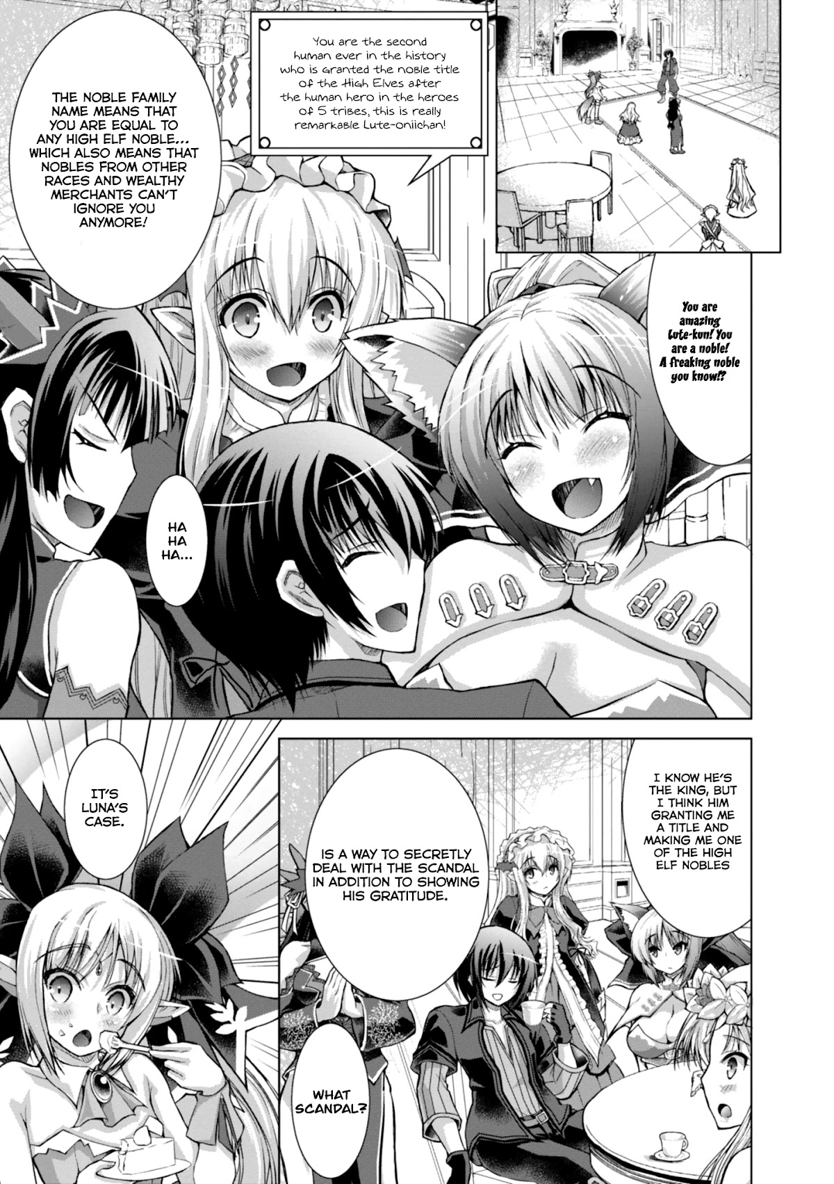 Gunota ga Mahou Sekai ni Tensei Shitara, Gendai Heiki de Guntai Harem o Tsukucchaimashita!? Chapter 43 page 10 - Chapter 43