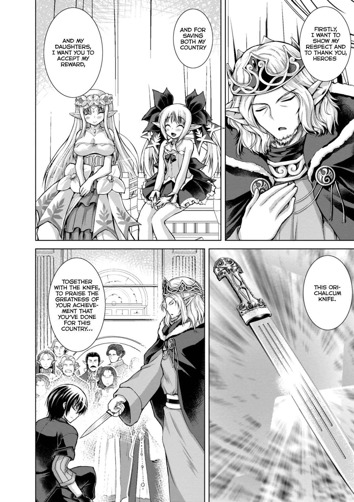 Gunota ga Mahou Sekai ni Tensei Shitara, Gendai Heiki de Guntai Harem o Tsukucchaimashita!? Chapter 43 page 5 - Chapter 43