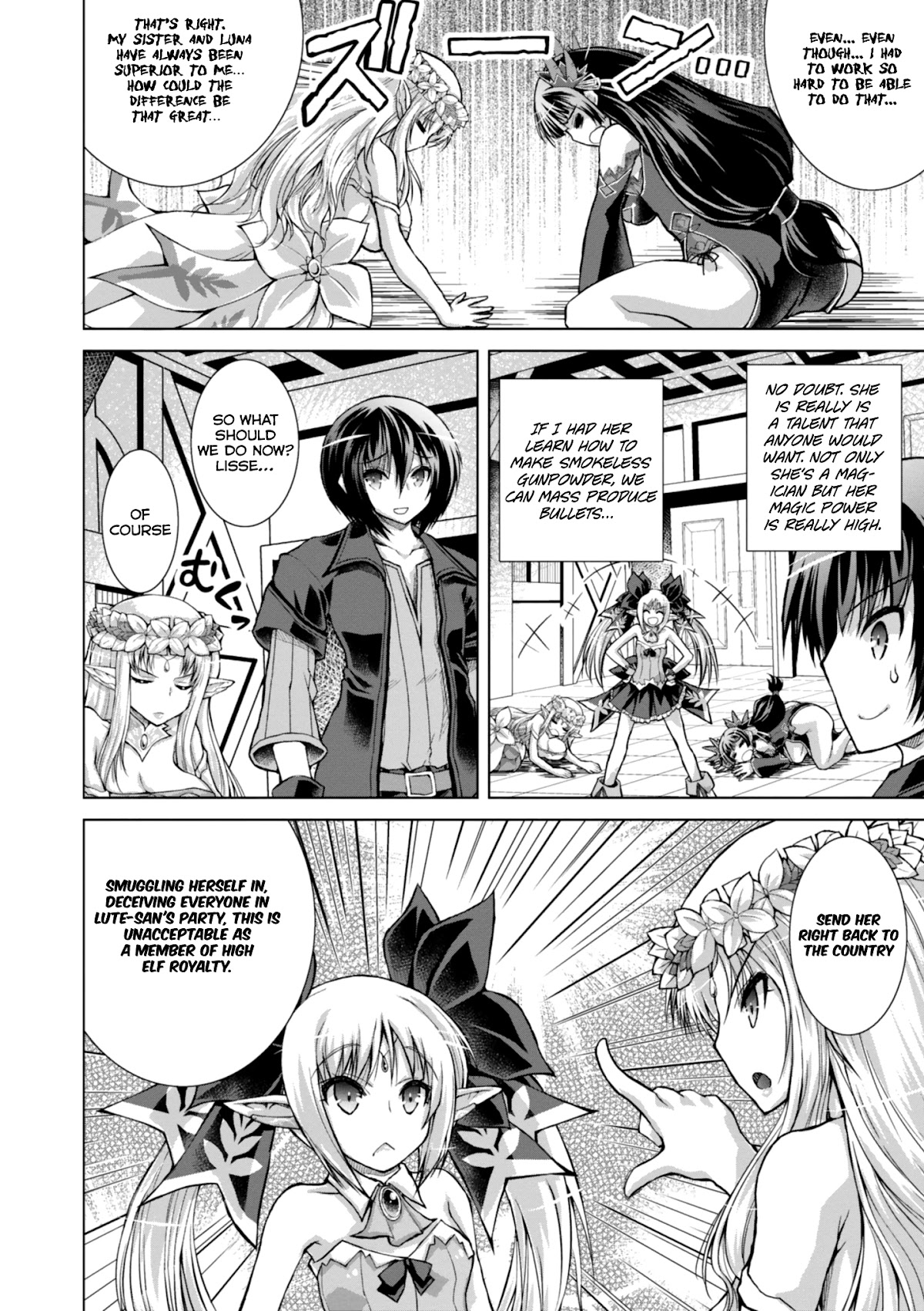 Gunota ga Mahou Sekai ni Tensei Shitara, Gendai Heiki de Guntai Harem o Tsukucchaimashita!? Chapter 45 page 25 - Chapter 45