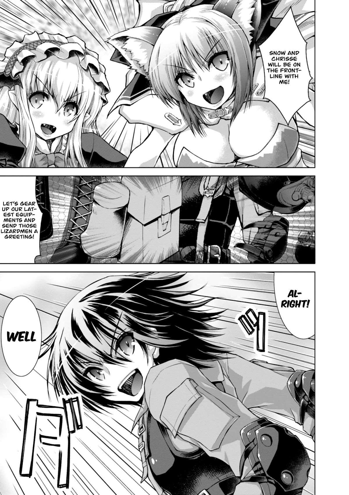 Gunota ga Mahou Sekai ni Tensei Shitara, Gendai Heiki de Guntai Harem o Tsukucchaimashita!? Chapter 45 page 30 - Chapter 45