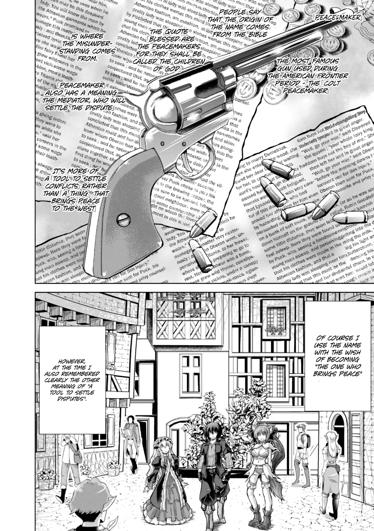 Gunota ga Mahou Sekai ni Tensei Shitara, Gendai Heiki de Guntai Harem o Tsukucchaimashita!? Chapter 45 page 7 - Chapter 45
