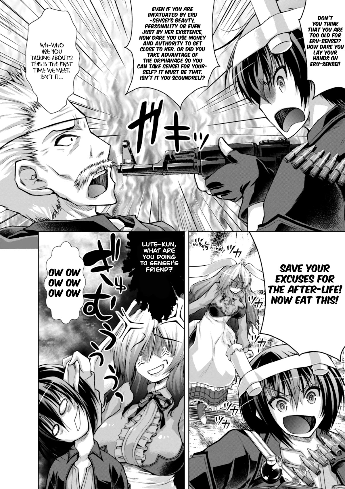 Gunota ga Mahou Sekai ni Tensei Shitara, Gendai Heiki de Guntai Harem o Tsukucchaimashita!? Chapter 46 page 17 - Chapter 46
