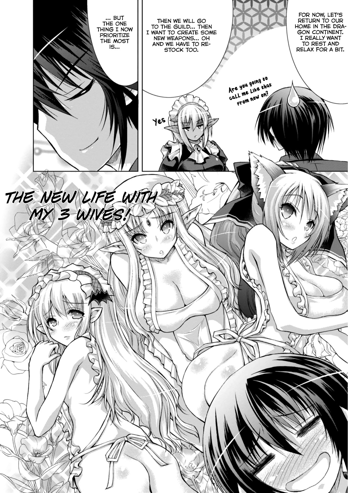 Gunota ga Mahou Sekai ni Tensei Shitara, Gendai Heiki de Guntai Harem o Tsukucchaimashita!? Chapter 46 page 35 - Chapter 46