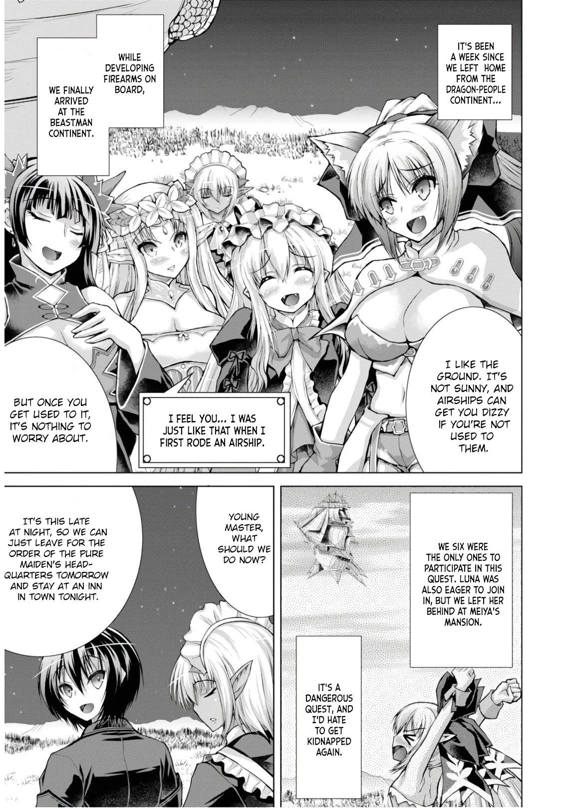 Gunota ga Mahou Sekai ni Tensei Shitara, Gendai Heiki de Guntai Harem o Tsukucchaimashita!? Chapter 48 page 14 - Chapter 48