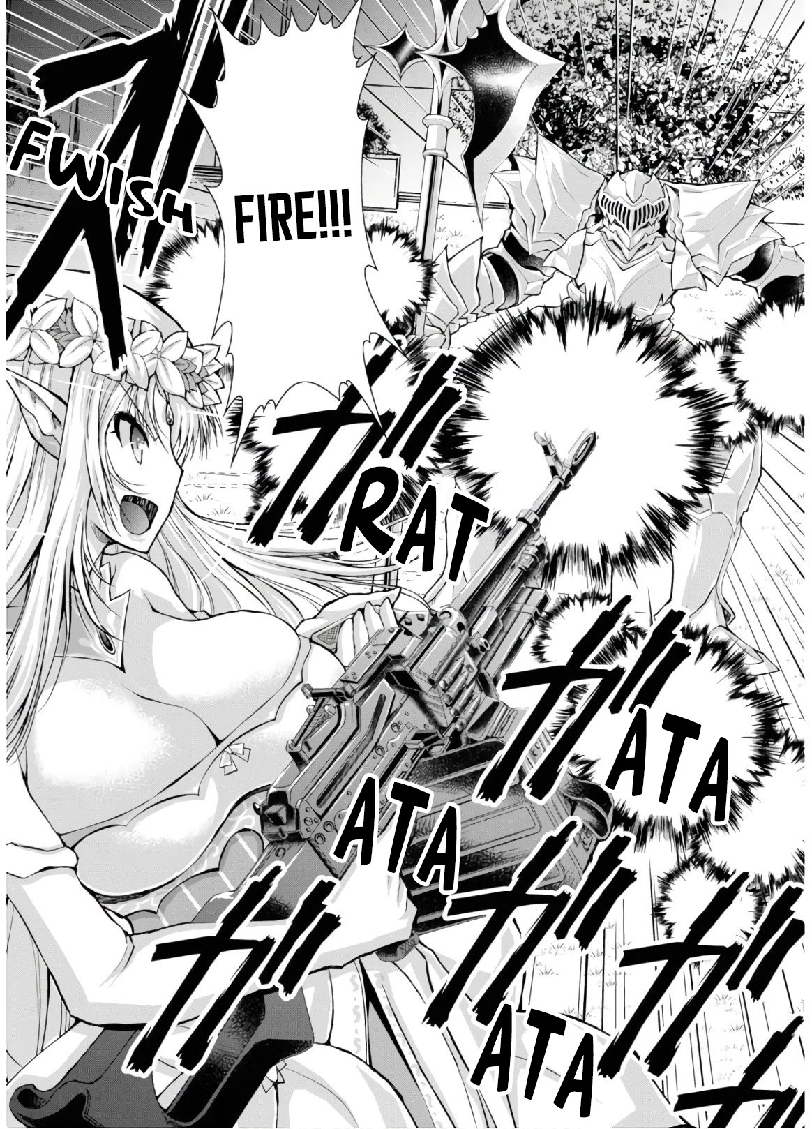 Gunota ga Mahou Sekai ni Tensei Shitara, Gendai Heiki de Guntai Harem o Tsukucchaimashita!? Chapter 48 page 22 - Chapter 48
