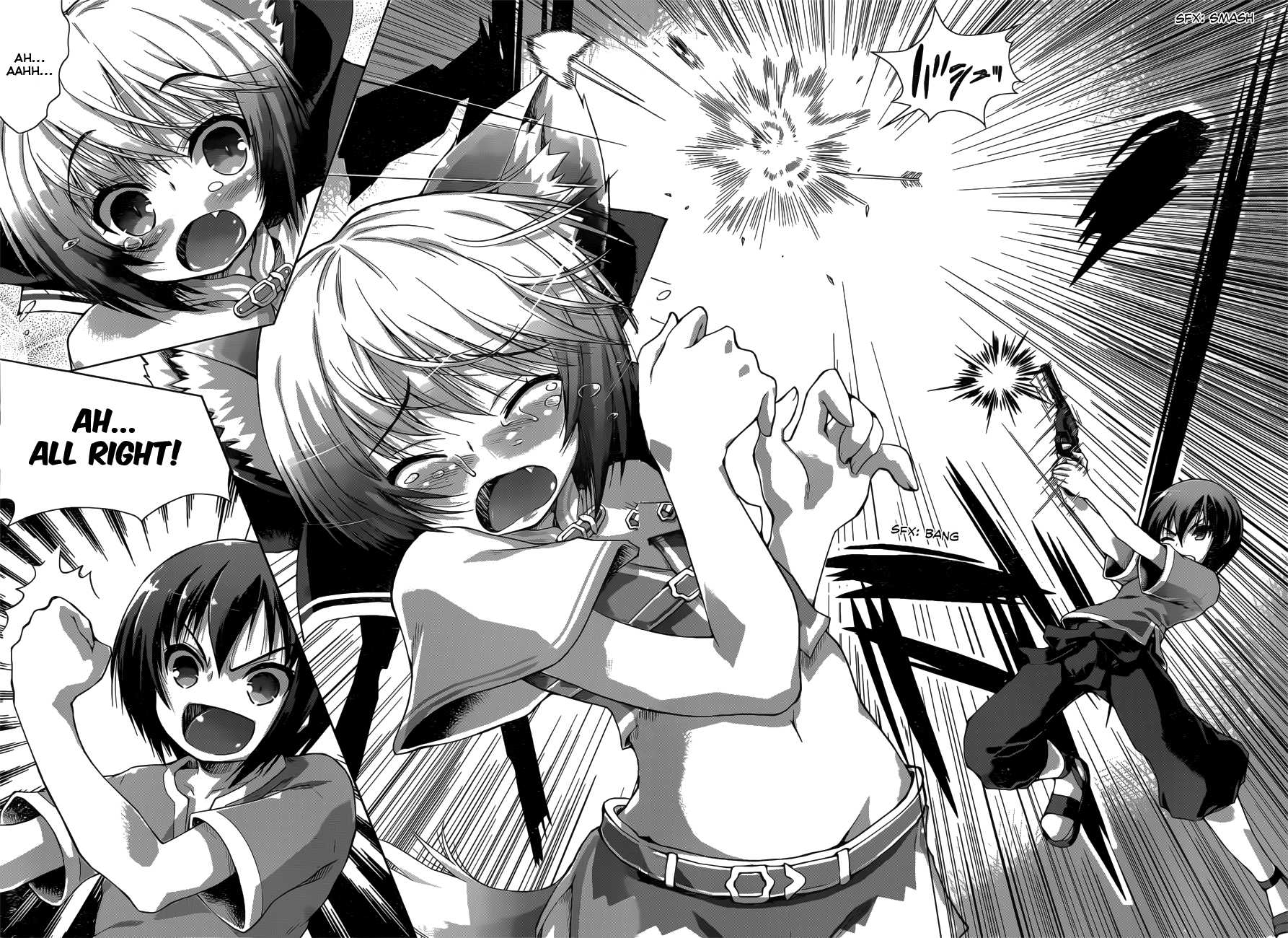 Gunota ga Mahou Sekai ni Tensei Shitara, Gendai Heiki de Guntai Harem o Tsukucchaimashita!? Chapter 5 page 13 - Chapter 5