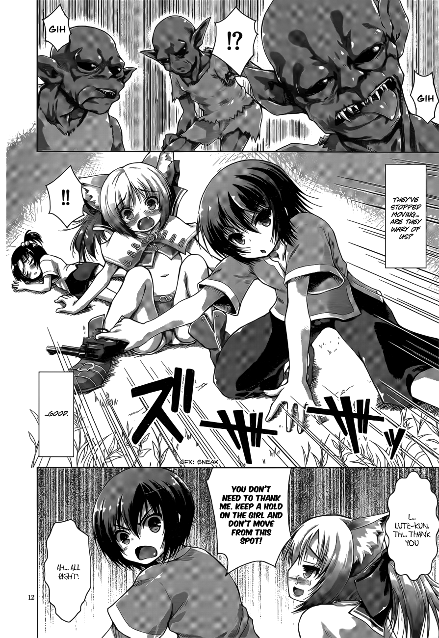 Gunota ga Mahou Sekai ni Tensei Shitara, Gendai Heiki de Guntai Harem o Tsukucchaimashita!? Chapter 5 page 14 - Chapter 5