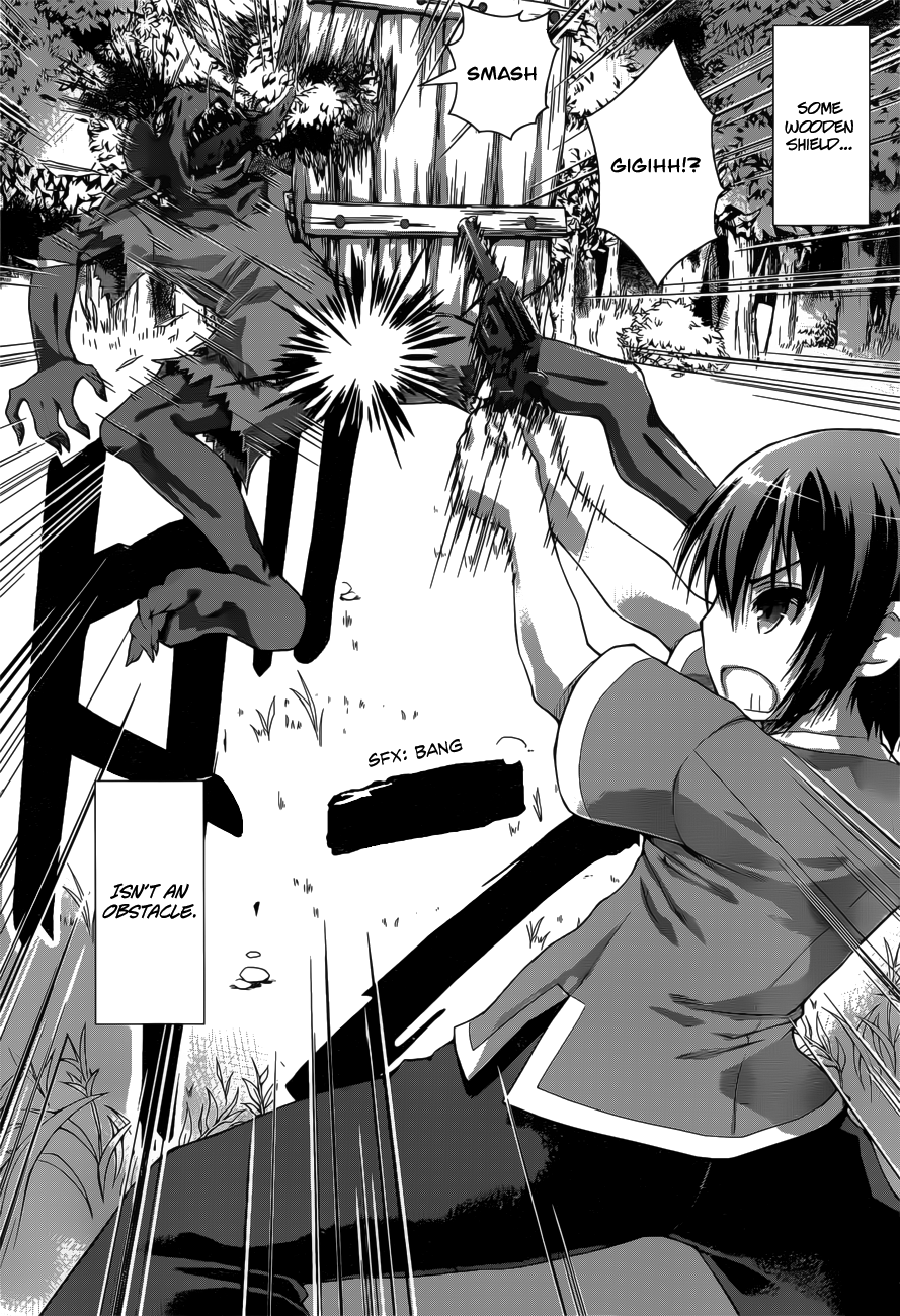 Gunota ga Mahou Sekai ni Tensei Shitara, Gendai Heiki de Guntai Harem o Tsukucchaimashita!? Chapter 5 page 16 - Chapter 5