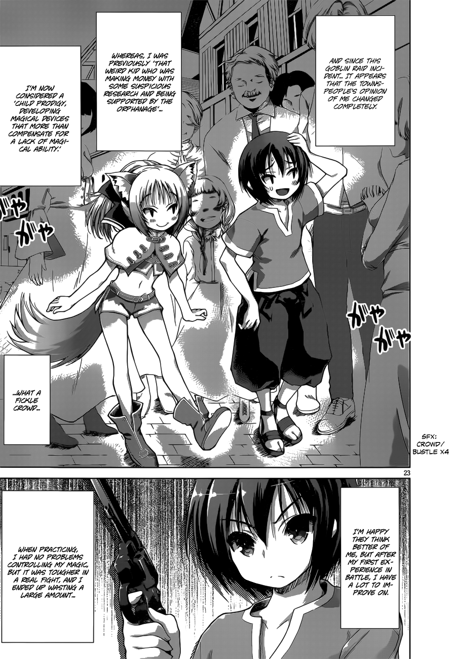 Gunota ga Mahou Sekai ni Tensei Shitara, Gendai Heiki de Guntai Harem o Tsukucchaimashita!? Chapter 5 page 25 - Chapter 5