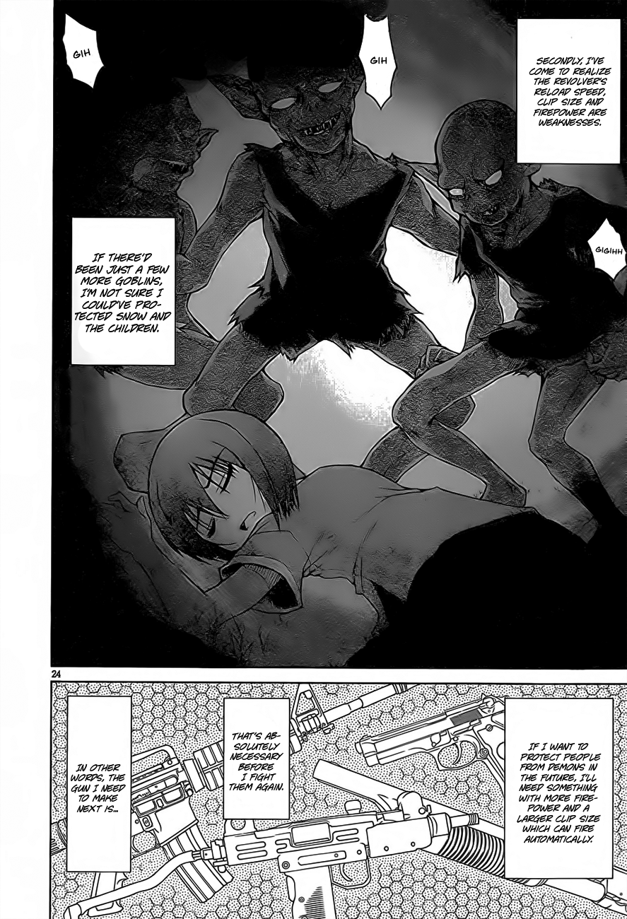 Gunota ga Mahou Sekai ni Tensei Shitara, Gendai Heiki de Guntai Harem o Tsukucchaimashita!? Chapter 5 page 26 - Chapter 5