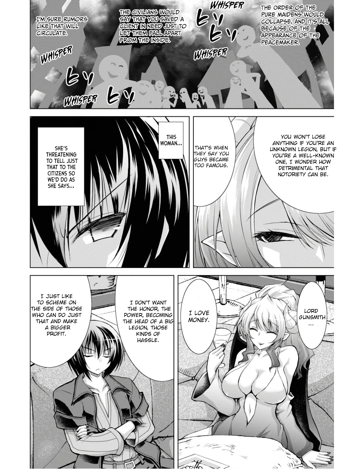 Gunota ga Mahou Sekai ni Tensei Shitara, Gendai Heiki de Guntai Harem o Tsukucchaimashita!? Chapter 50 page 21 - Chapter 50