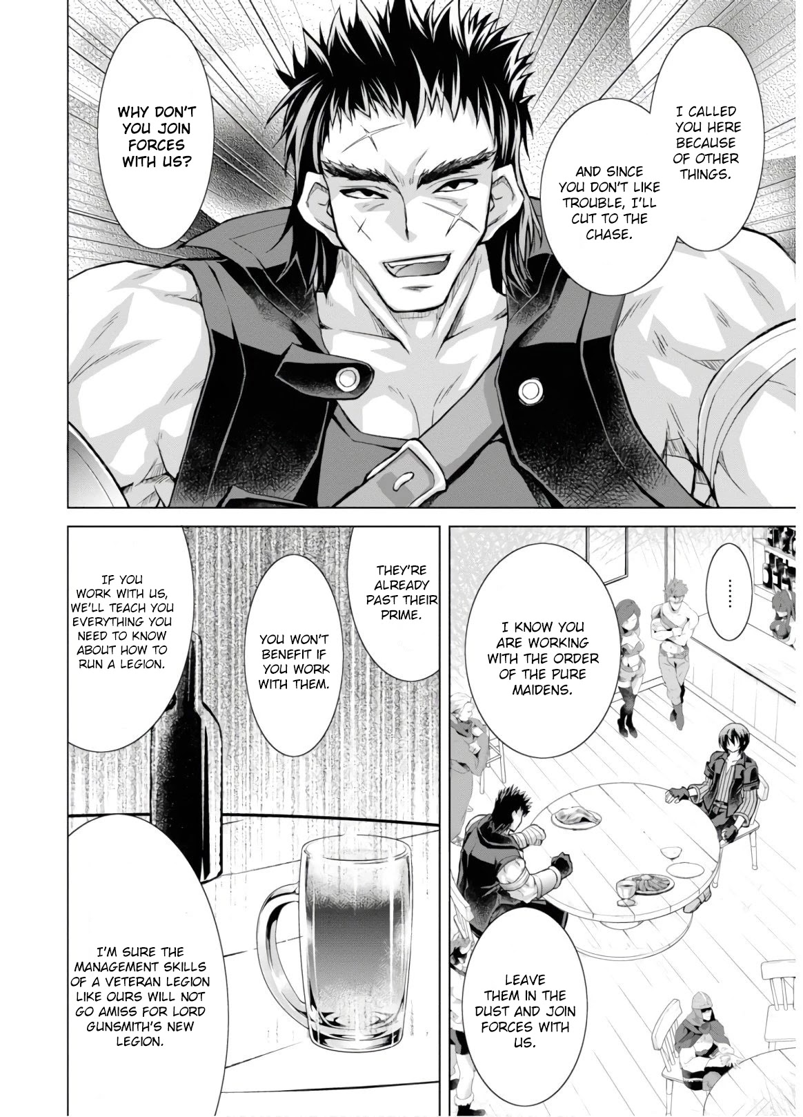 Gunota ga Mahou Sekai ni Tensei Shitara, Gendai Heiki de Guntai Harem o Tsukucchaimashita!? Chapter 50 page 9 - Chapter 50