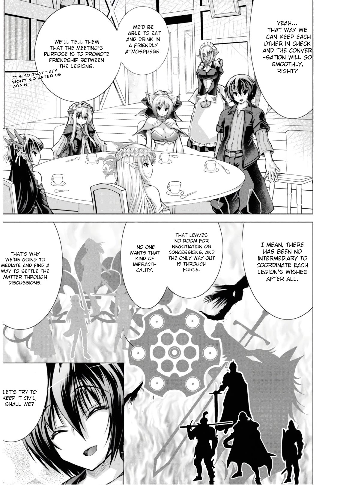 Gunota ga Mahou Sekai ni Tensei Shitara, Gendai Heiki de Guntai Harem o Tsukucchaimashita!? Chapter 51 page 14 - Chapter 51