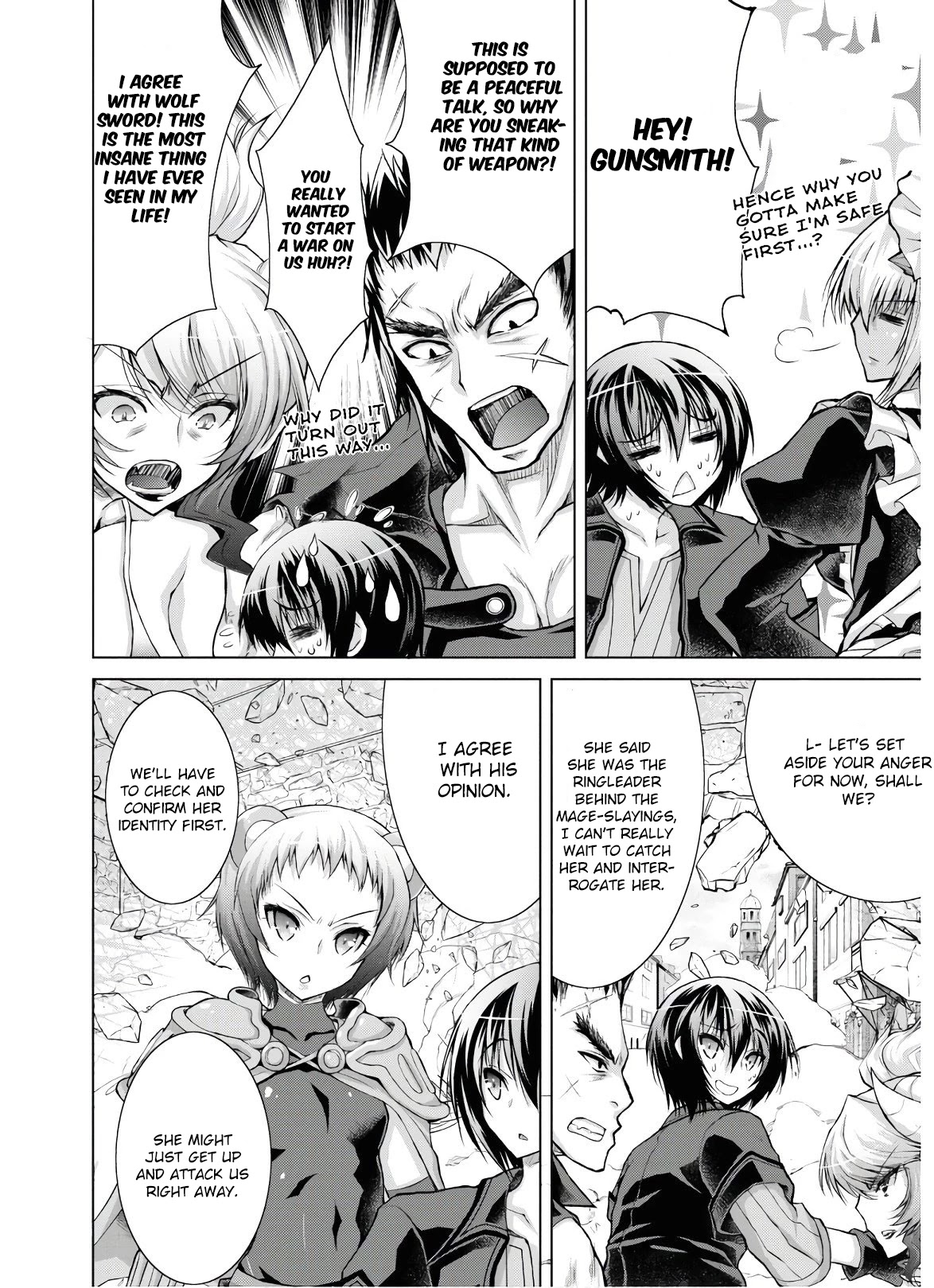 Gunota ga Mahou Sekai ni Tensei Shitara, Gendai Heiki de Guntai Harem o Tsukucchaimashita!? Chapter 52 page 11 - Chapter 52