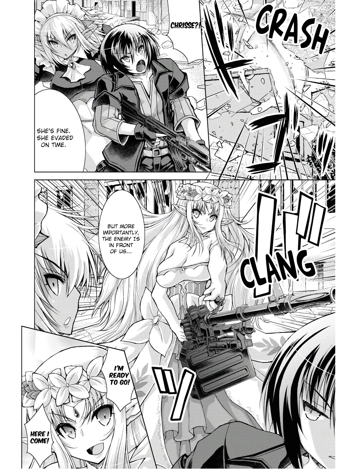 Gunota ga Mahou Sekai ni Tensei Shitara, Gendai Heiki de Guntai Harem o Tsukucchaimashita!? Chapter 52 page 27 - Chapter 52