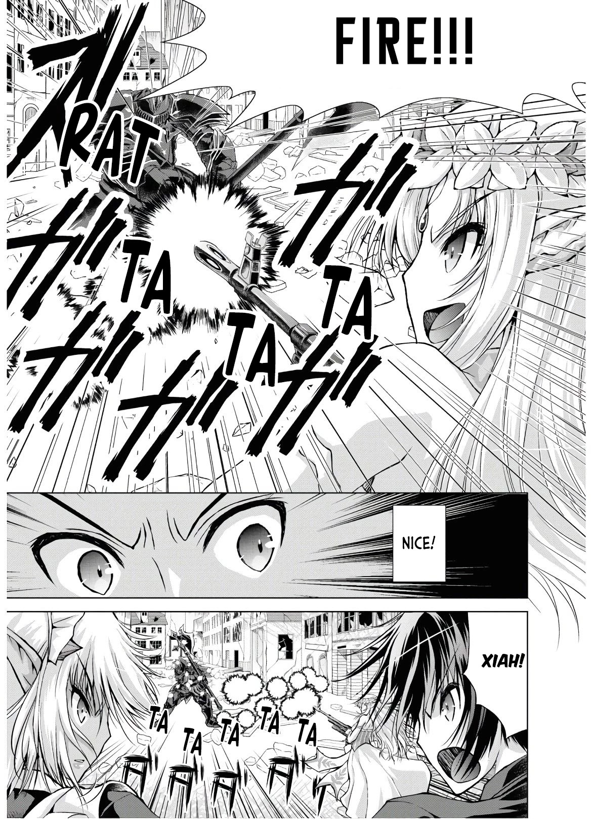 Gunota ga Mahou Sekai ni Tensei Shitara, Gendai Heiki de Guntai Harem o Tsukucchaimashita!? Chapter 52 page 28 - Chapter 52