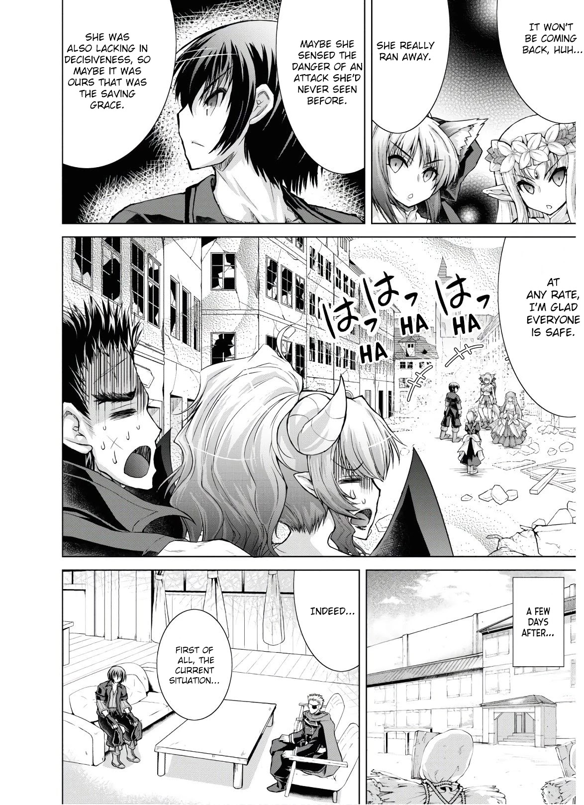 Gunota ga Mahou Sekai ni Tensei Shitara, Gendai Heiki de Guntai Harem o Tsukucchaimashita!? Chapter 52 page 33 - Chapter 52