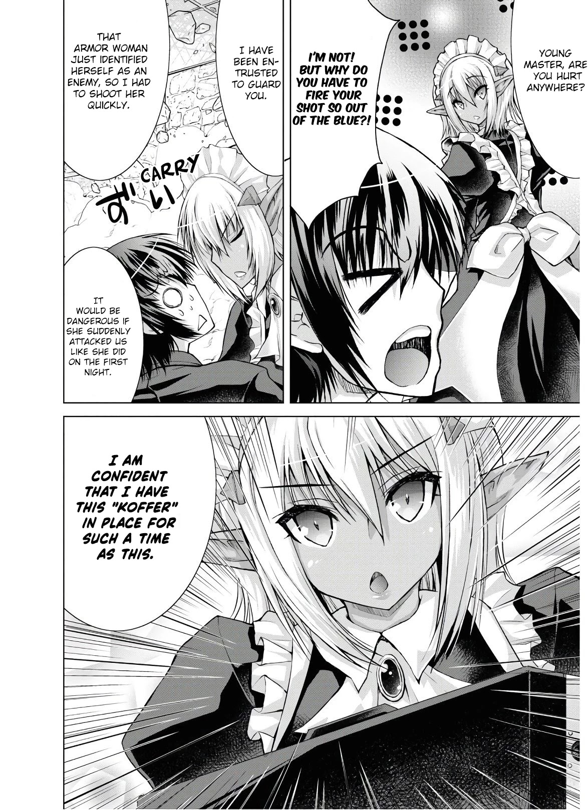Gunota ga Mahou Sekai ni Tensei Shitara, Gendai Heiki de Guntai Harem o Tsukucchaimashita!? Chapter 52 page 9 - Chapter 52