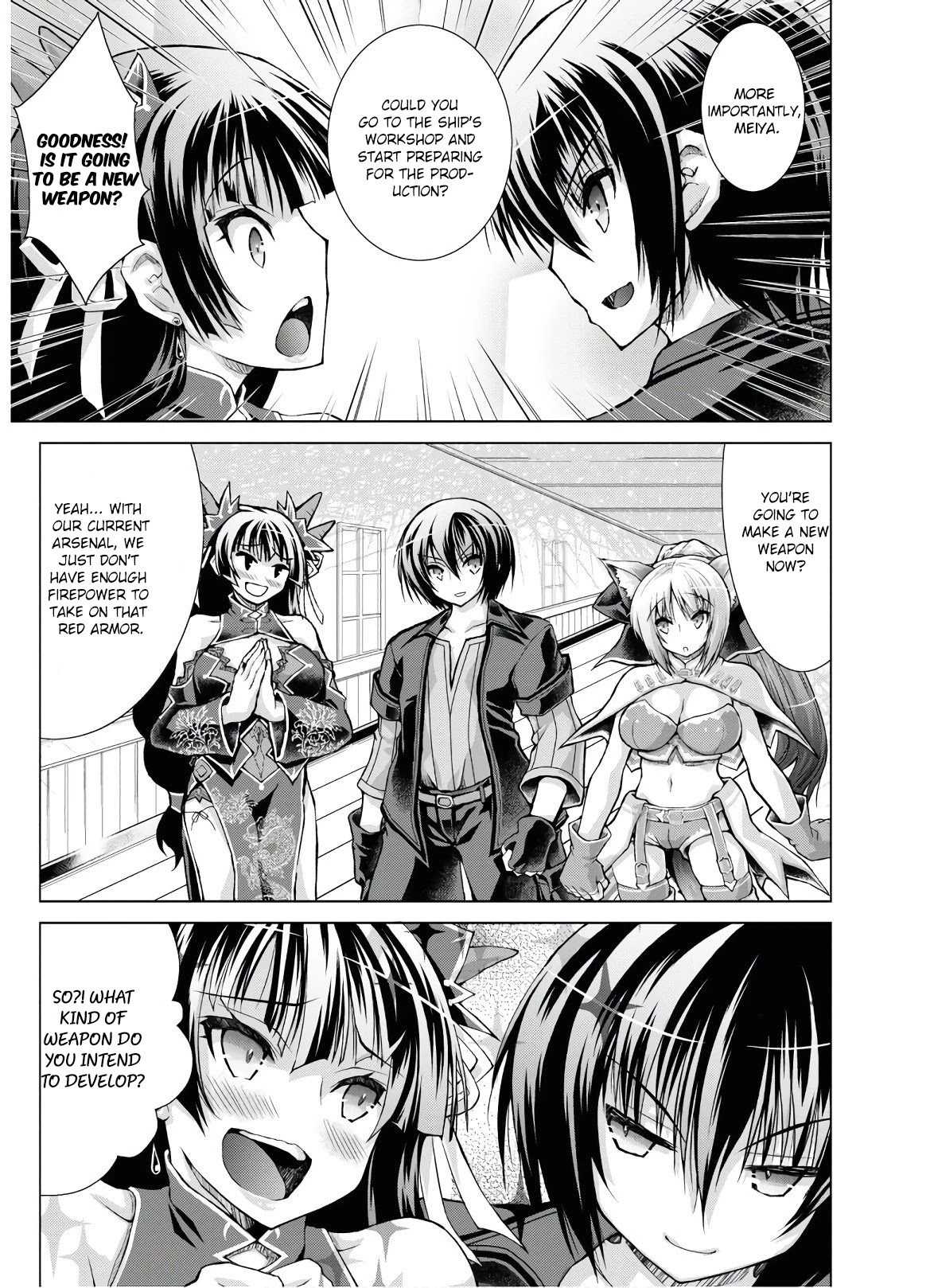 Gunota ga Mahou Sekai ni Tensei Shitara, Gendai Heiki de Guntai Harem o Tsukucchaimashita!? Chapter 53 page 4 - Chapter 53