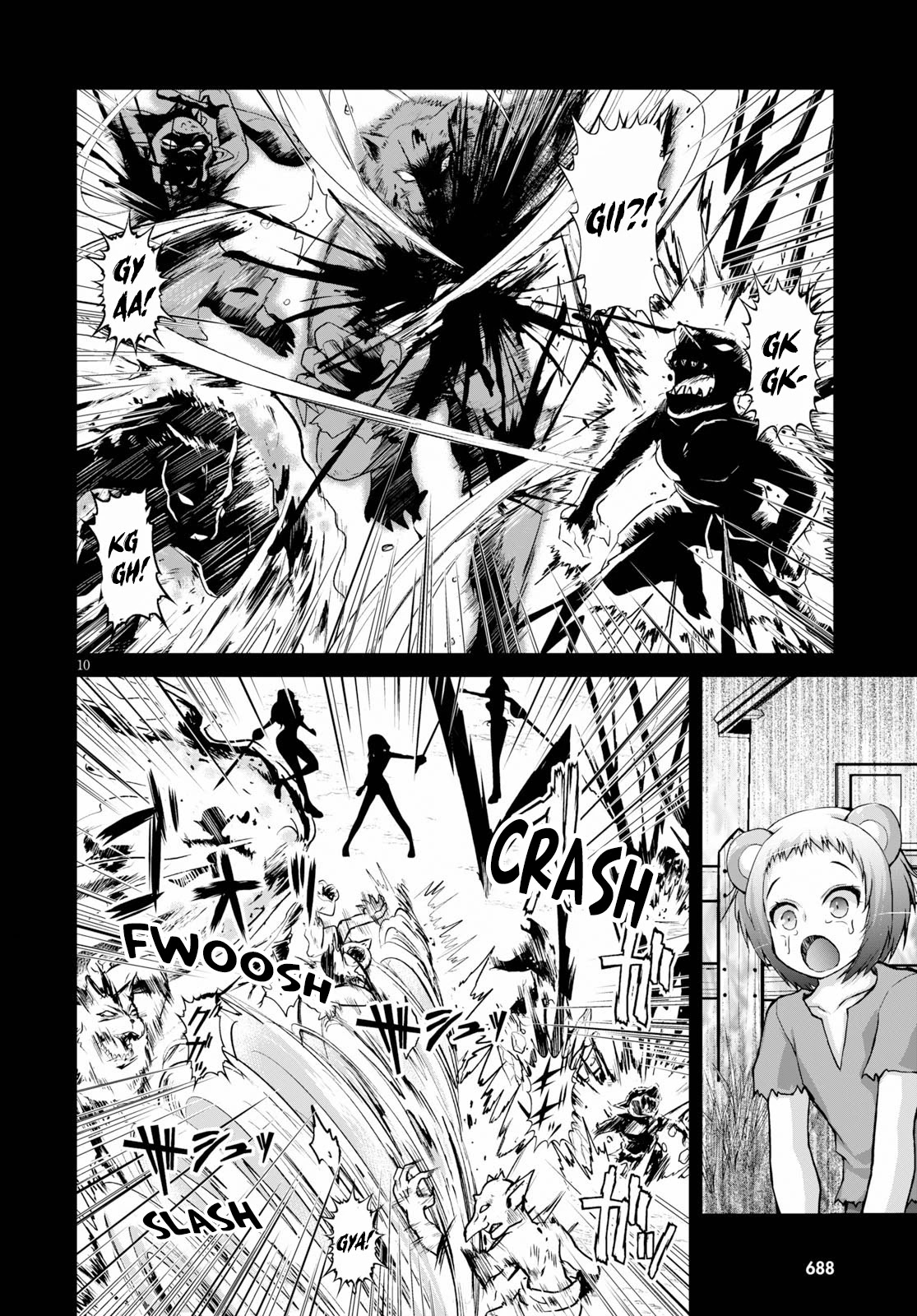 Gunota ga Mahou Sekai ni Tensei Shitara, Gendai Heiki de Guntai Harem o Tsukucchaimashita!? Chapter 54 page 11 - Chapter 54
